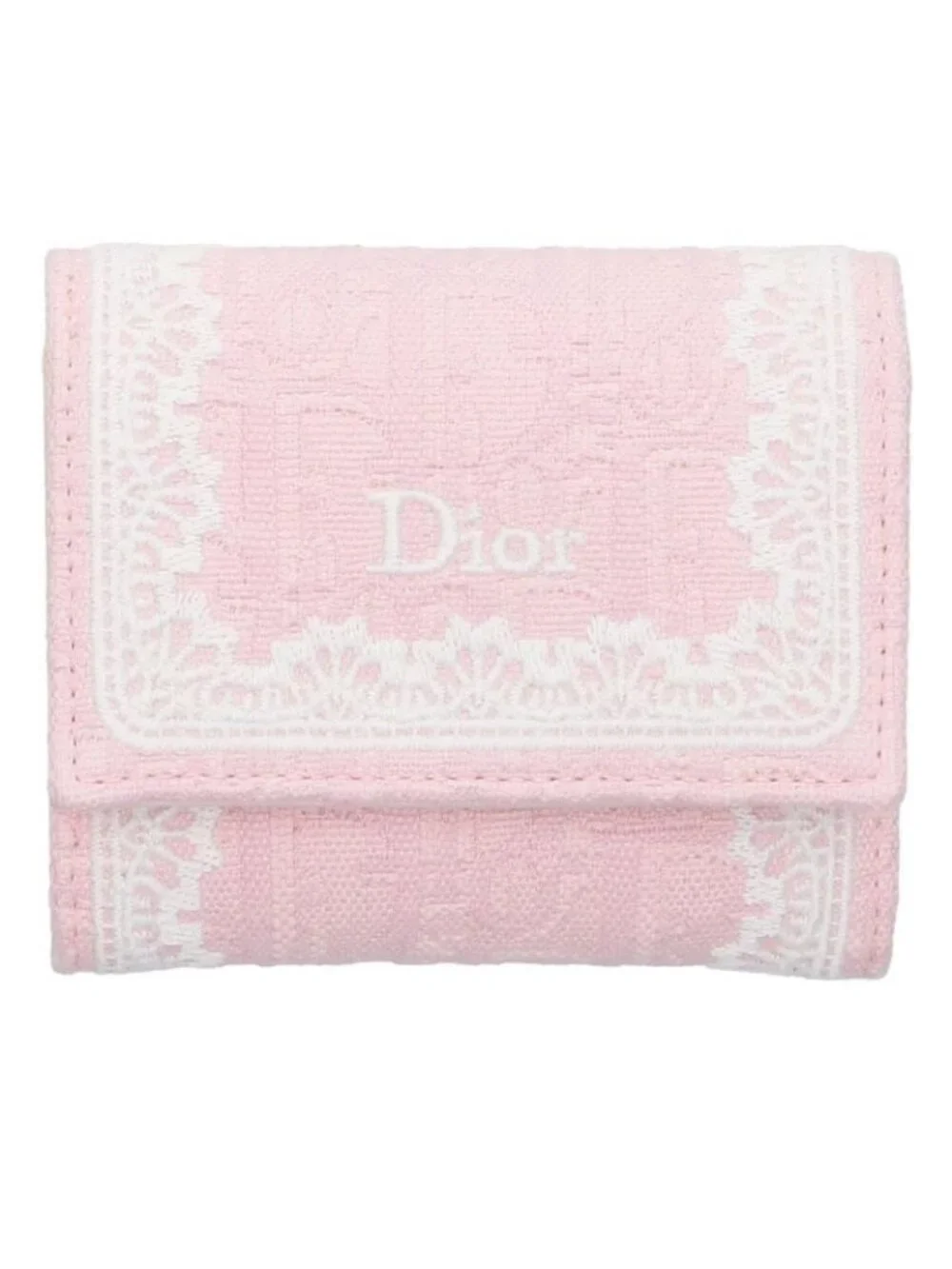 Dior Jacquard Lace Wallet